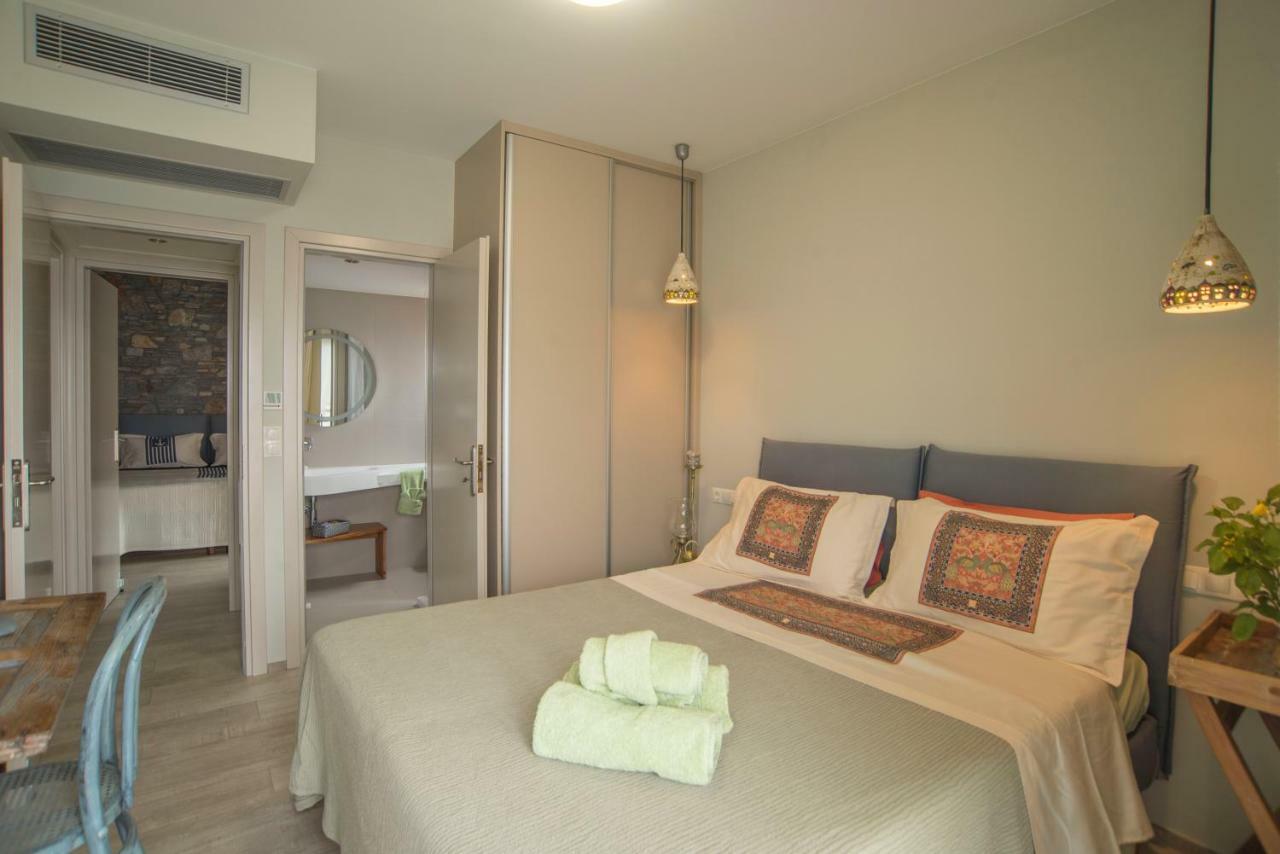 Eftopia Beachfront 2-bedrooms apartment Kokkari Buitenkant foto