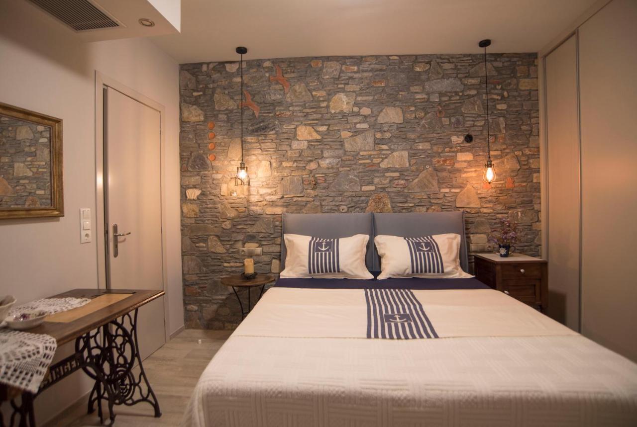 Eftopia Beachfront 2-bedrooms apartment Kokkari Buitenkant foto